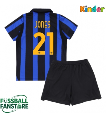 Inter Milan Curtis Jones #21 Replik Heimtrikot Kinder 2026-27 Kurzarm (+ Kurze Hosen)